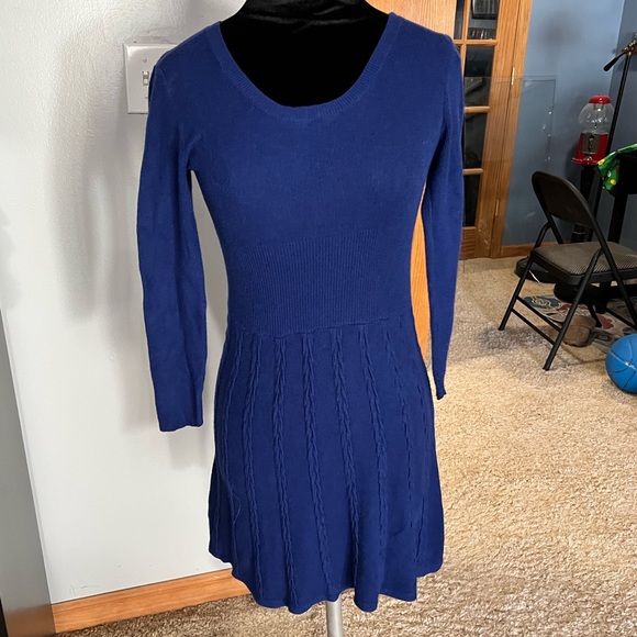 Thakoon Dresses Thakoon For Design Nation Royal Blue Long Sleeve